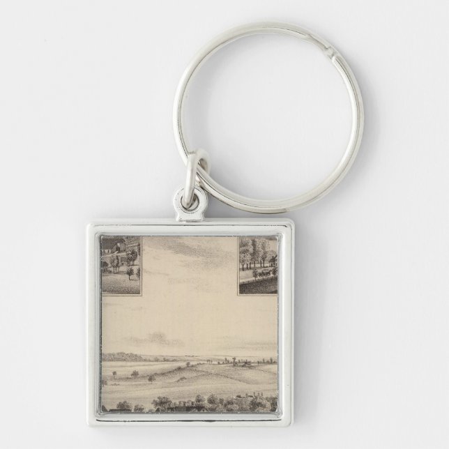 Llavero Residencia de Oak Ridge, Condado de Douglas, Kansa (Frente)