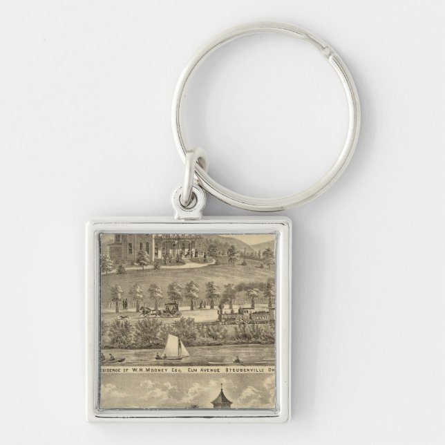 Llavero Residencia de WH Mooney (Frente)