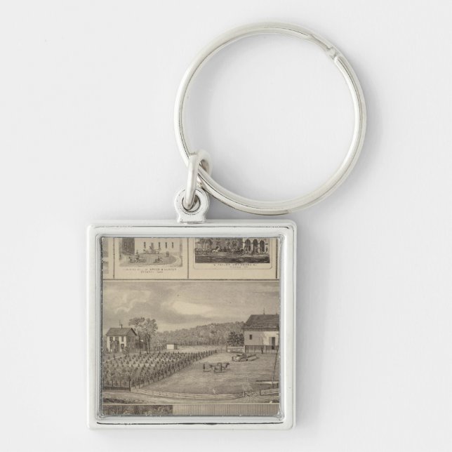 Llavero Residencias, edificios e iglesias (Frente)