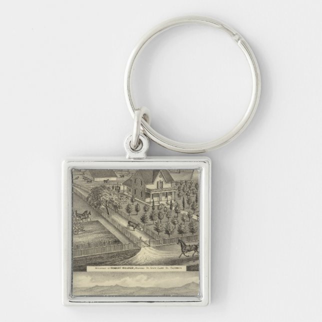 Llavero Residencias Walker, Ball (Frente)