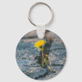 Llavero Resilient Dandelion Rock Keychain