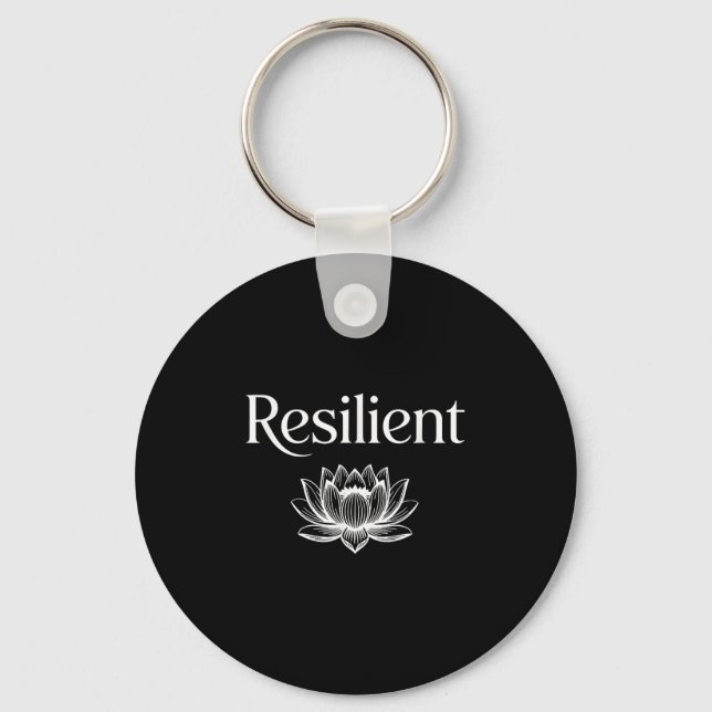 Llavero Resilient Mental Strength Self-esteem Motivation R (Anverso)