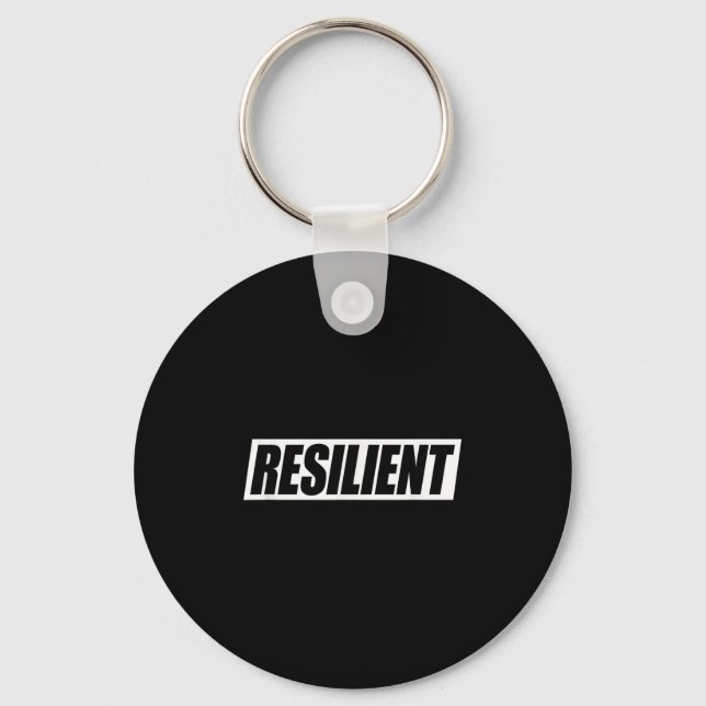 Llavero Resilient Mental Strength Self-esteem Motivation R (Anverso)