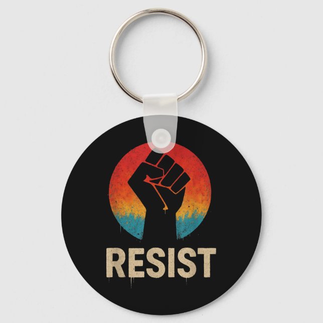 Llavero Resist Fist (Anverso)