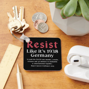 Llavero Resist Like It's 1938 Alemania