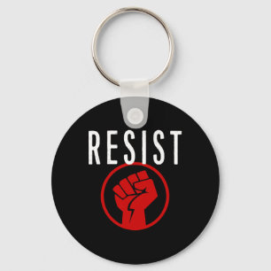 Llavero Resista A La Camiseta - Sea Parte De La Resistenci