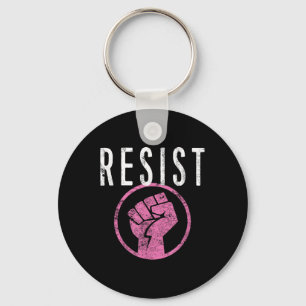 Llavero Resista A La Camiseta - Sea Parte De La Resistenci