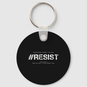 Llavero #resista cristiano