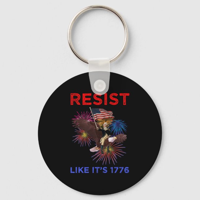Llavero Resiste Como Si Fuera 1776 (Anverso)
