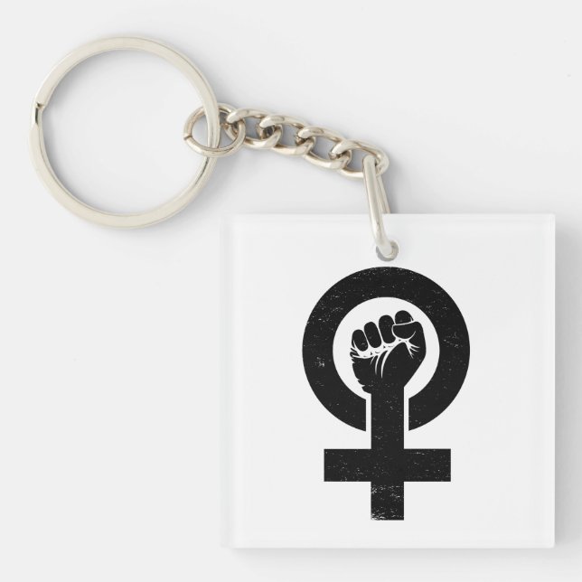 Llavero Resistencia feminista (Frente)