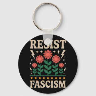 Llavero Resistir al Fascismo Protesta Trump Anti Trump