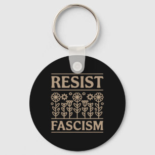 Llavero Resistir al Fascismo Protesta Trump Anti Trump 4 