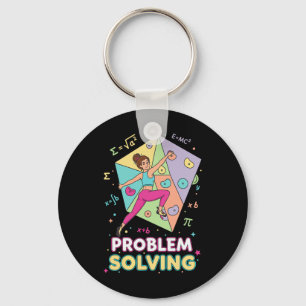 Llavero Resolución de Problemas Escalada Matemática Divers