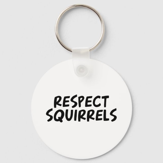 Llavero Respect Squirrels (Anverso)