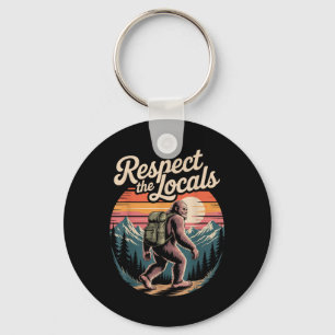 Llavero Respetar a los Lugareños Aventura de Senderismo de
