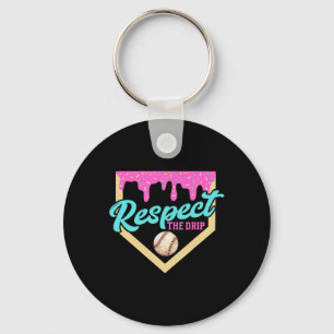 Llavero Respetar El Goteo Bysebyll Home Plate Helado Gotea