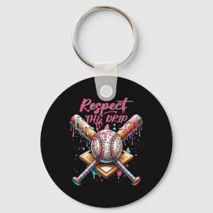 Llavero Respetar El Goteo Bysebyll Home Plate Helado Gotea