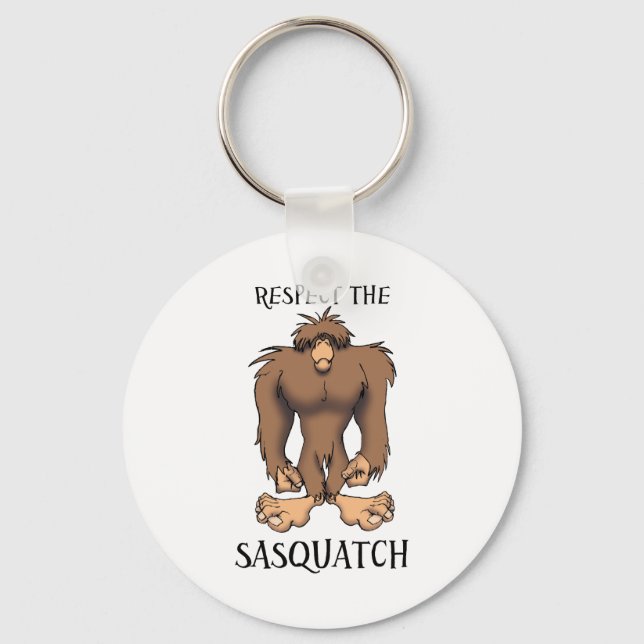 LLAVERO RESPETAR EL SASQUATCH (Anverso)