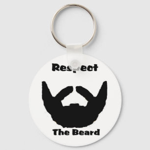 Llavero respetar la barba