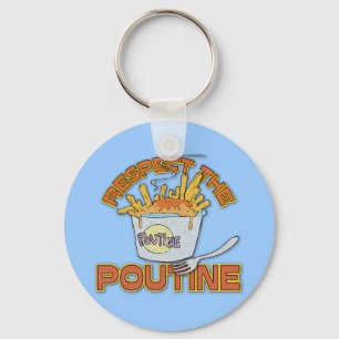 Llavero Respete el Poutine