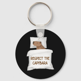 Llavero Respeto a la huida oficial del Capybara