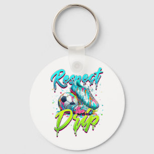 Llavero Respeto El Drip Fútbol Helado Drip Drip Con Drogk