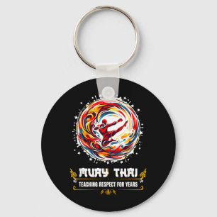 Llavero Respeto Muay Thai MMA Kickboxing Boxeo Tailandés