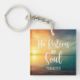 Llavero Restaura mi alma