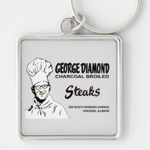 Llavero Restaurante George Diamond, Chicago, IL