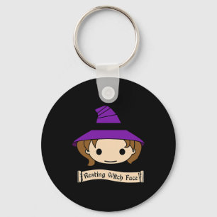Llavero Resting Witch Face Costume Halloween