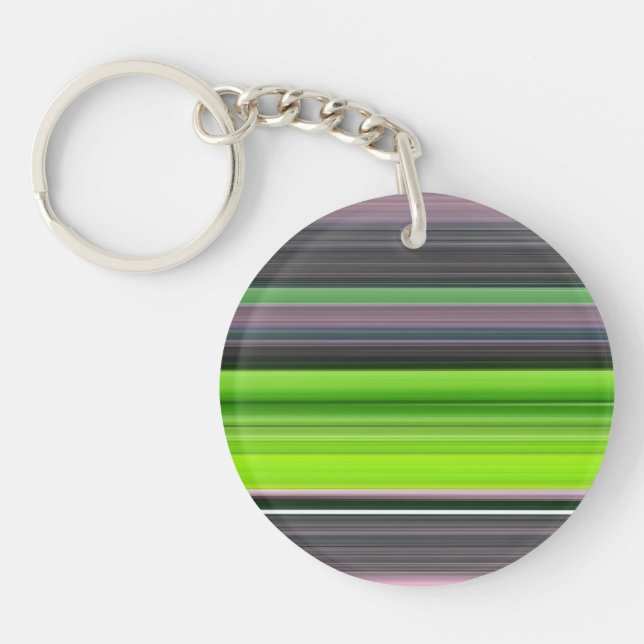 Llavero Resumen #1: Lime y gris (Frente)