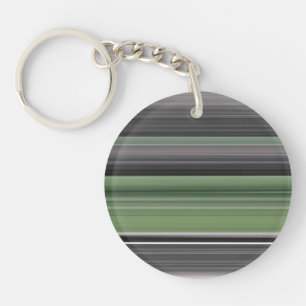 Llavero Resumen #1: Verde oliva y gris