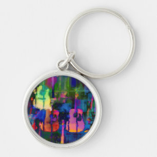 Llavero Resumen de diseño de guitarra