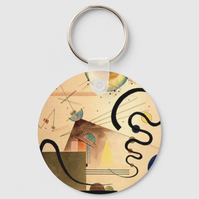 Llavero Resumen de Kandinsky (Anverso)