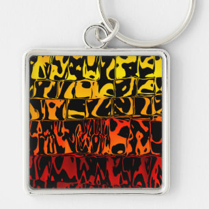 Llavero Resumen de Lava Swirl