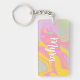 Llavero Resumen del amanecer de primavera