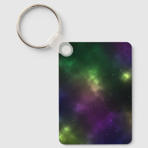 Llavero Resumen del arte digital de las constelaciones de