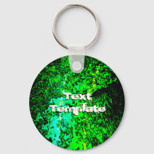 Llavero Resumen verde