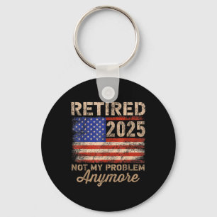 Llavero Retirado 2025 Ya No Es Mi Problema La Bandera De E