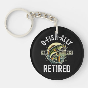 Llavero Retirado O-Fish-Ally 2026 Pescador Pesca