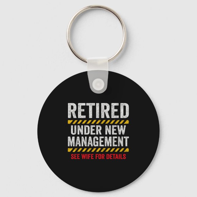 Llavero Retired Husband - Retirement Party - Funny Retirem (Anverso)