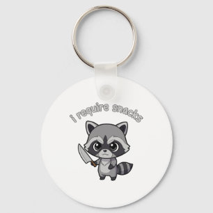 Llavero Reto aperitivos Raccoon Gracioso Halloween Retro A