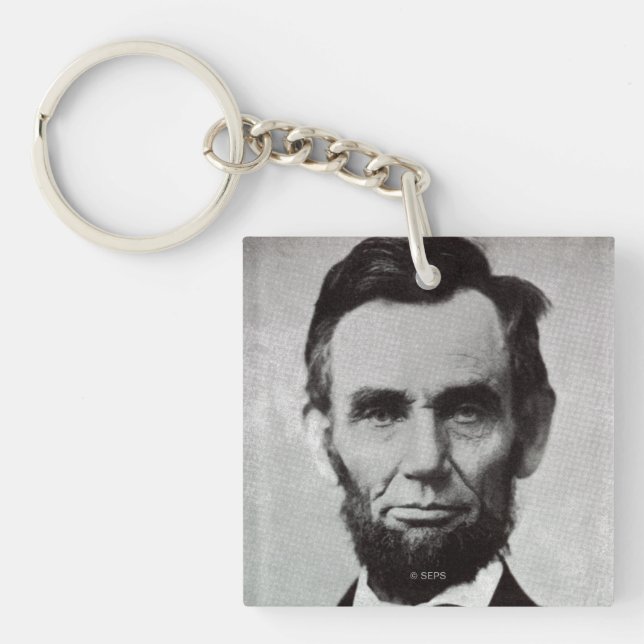 Llavero Retrato de Abe Lincoln 2 (Frente)