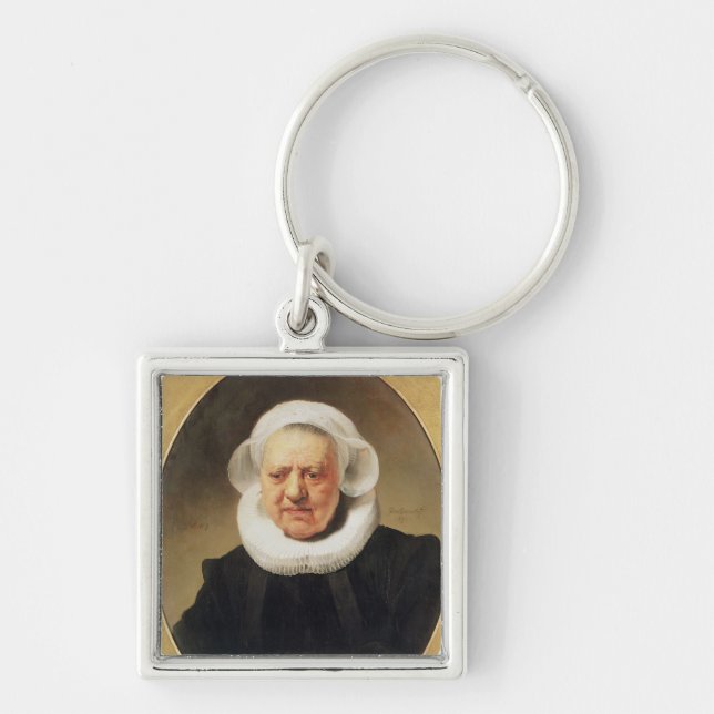 Llavero Retrato de Aechje Claesdar, 1634 (Frente)