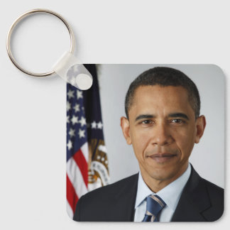 Llavero Retrato de Barack Obama en la Casa Blanca