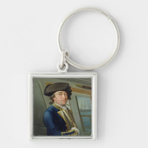 Llavero Retrato de capitán Guillermo Locker (1731-1800)