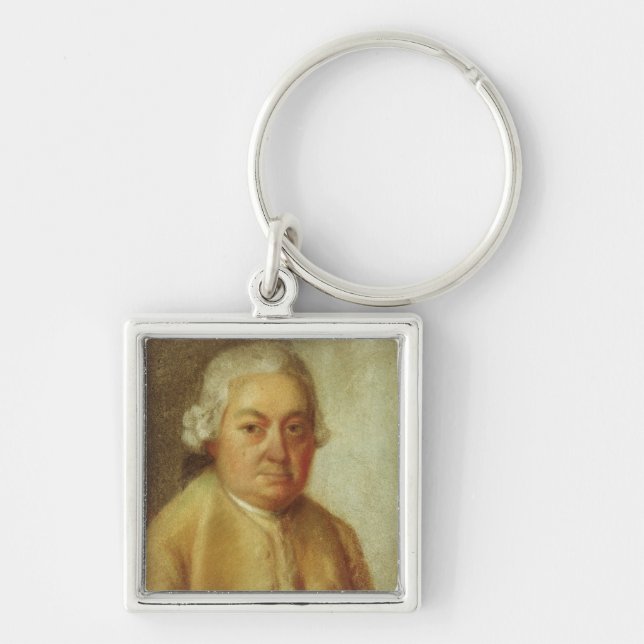 Llavero Retrato de Carl Philipp Manuel Bach, c.1780 (Frente)
