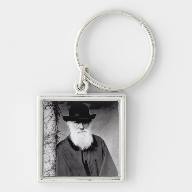 Llavero Retrato de Charles Darwin 1881 (Frente)