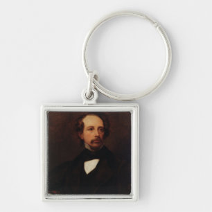 Llavero Retrato de Charles Dickens 1855