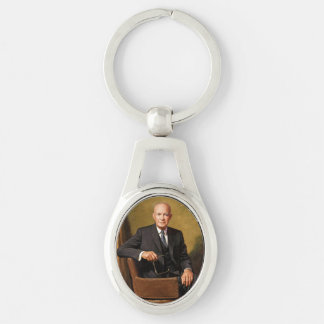 Llavero Retrato de Dwight Eisenhower Presidente de la Casa